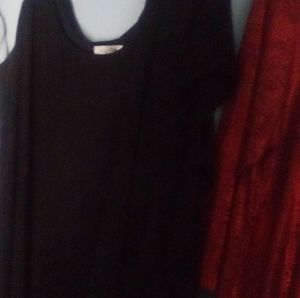 Two black party dresses or formal dresses
